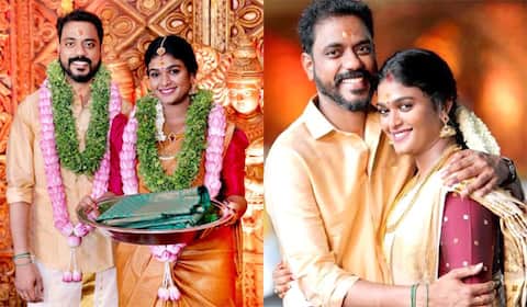 எளிமையாக நடந்து முடிந்த திருமணம் : காதலரை கரம்பிடித்த நக்ஷத்திரா