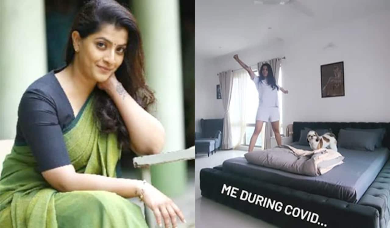 கொரோனாவை வரலட்சுமி எப்படி டீல் செய்கிறார் தெரியுமா ?