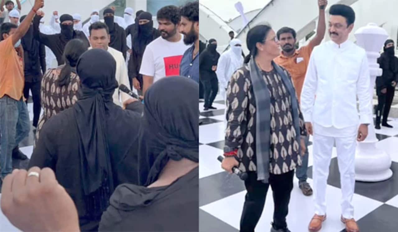 ஒலிம்பியாட் ஆன்தம்  மேக்கிங் வீடியோவை பகிர்ந்த பிருந்தா மாஸ்டர்
