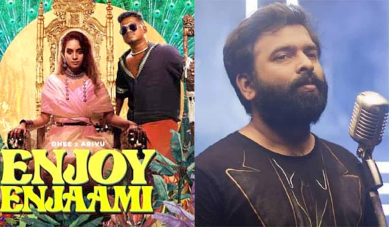 என்ஜாய் எஞ்சாமி பாடல், சந்தோஷ் நாராயணன் - அறிவு முட்டல், மோதல்