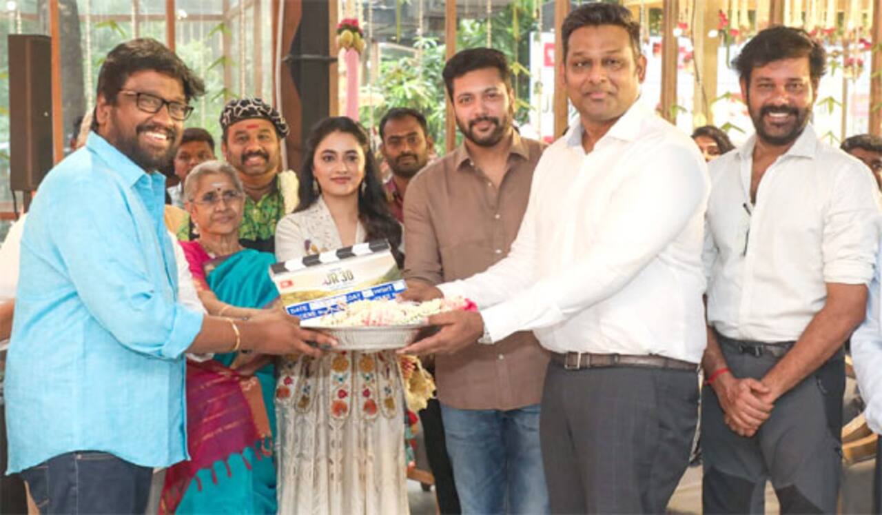 ஜெயம் ரவியின் 30வது படம் ஆரம்பம் : பிரியங்கா மோகன் நாயகியானார்