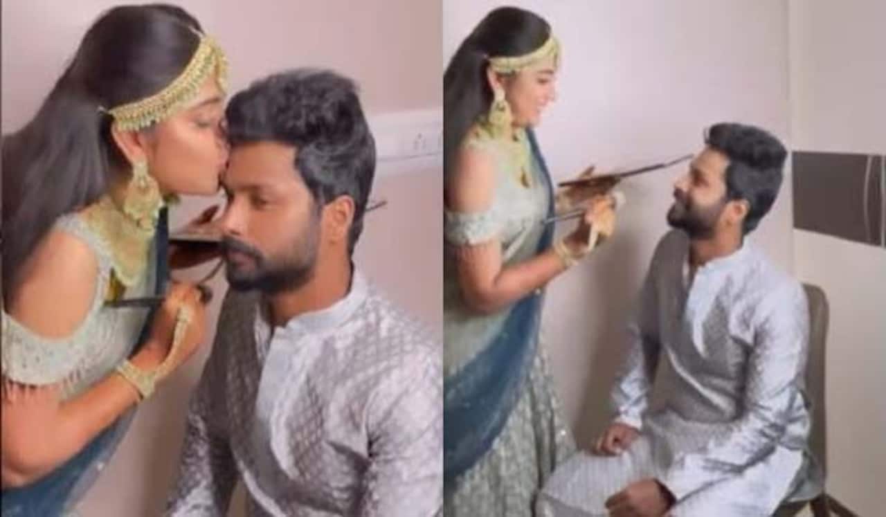 முத்தம் கொடுத்த அபிநவ்யா, வெட்கப்பட்ட தீபக்!