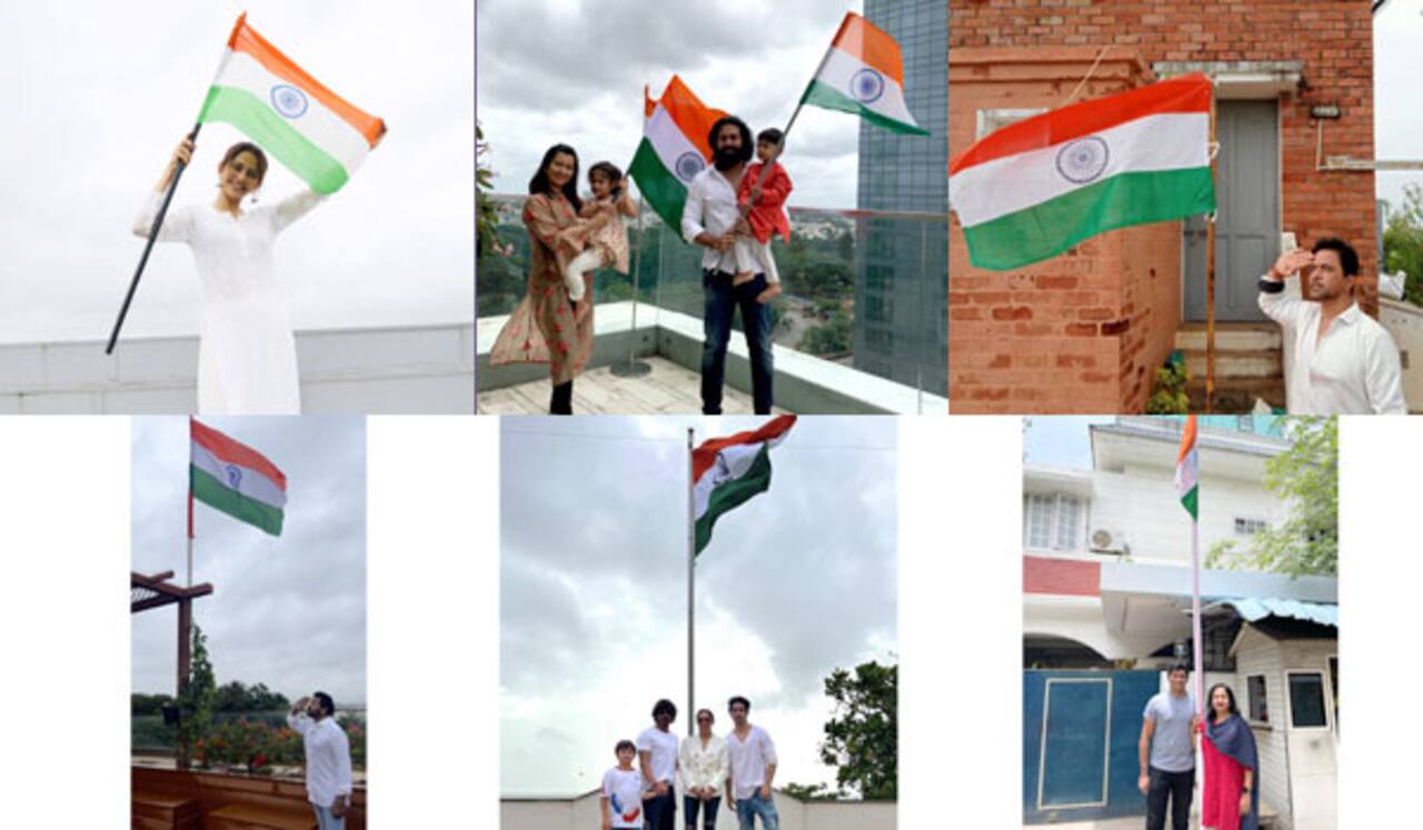 ‛‛தாயின் மணிக்கொடி தாயின் மணிக்கொடி சொல்லுக ஜெய்ஹிந்த் - திரைப்பிரபலங்களின் சுதந்திர தின கொண்டாட்டம்