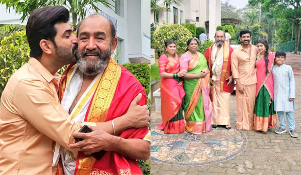 பிறந்தநாள் : குடும்பத்துடன் திருப்பதியில் விஜயகுமார் வழிபாடு