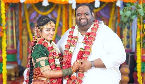 மகாலட்சுமியே வாழ்க்கை துணையாக கிடைச்சா.... டிவி நடிகையை மணந்த மகிழ்ச்சியில் ரவீந்தர் சந்திரசேகரன்
