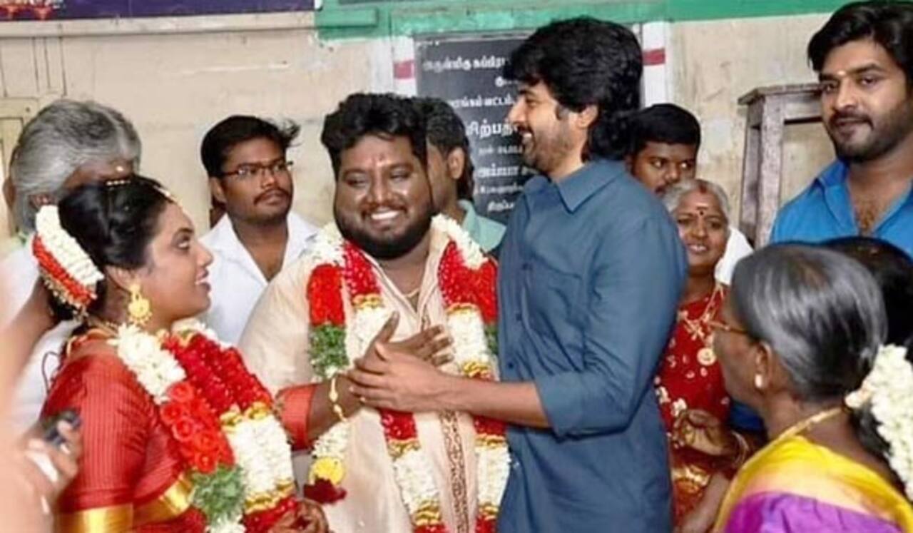 நடிகர் விக்னேஷ்காந்த் திருமணம் : சிவகார்த்திகேயன் நேரில் வாழ்த்து