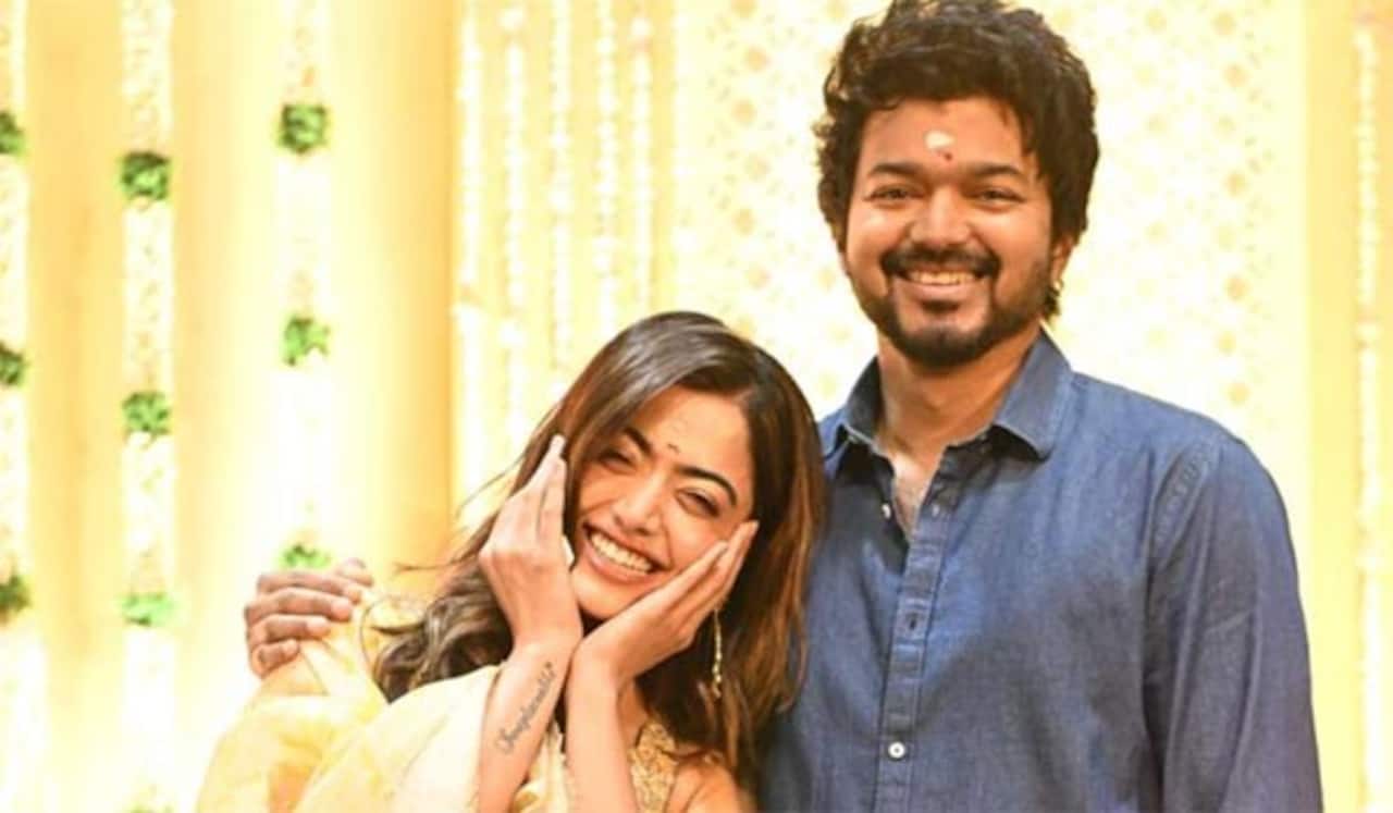 பிரமாண்ட செட்டில் விஜய் - ராஷ்மிகா நடிக்கும் பாடல் காட்சி தொடங்கியது