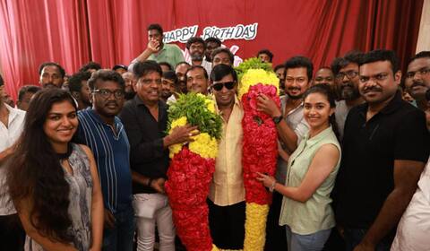 மாமன்னன் படப்பிடிப்பில் பிறந்தநாள்: வடிவேலு உற்சாகம்