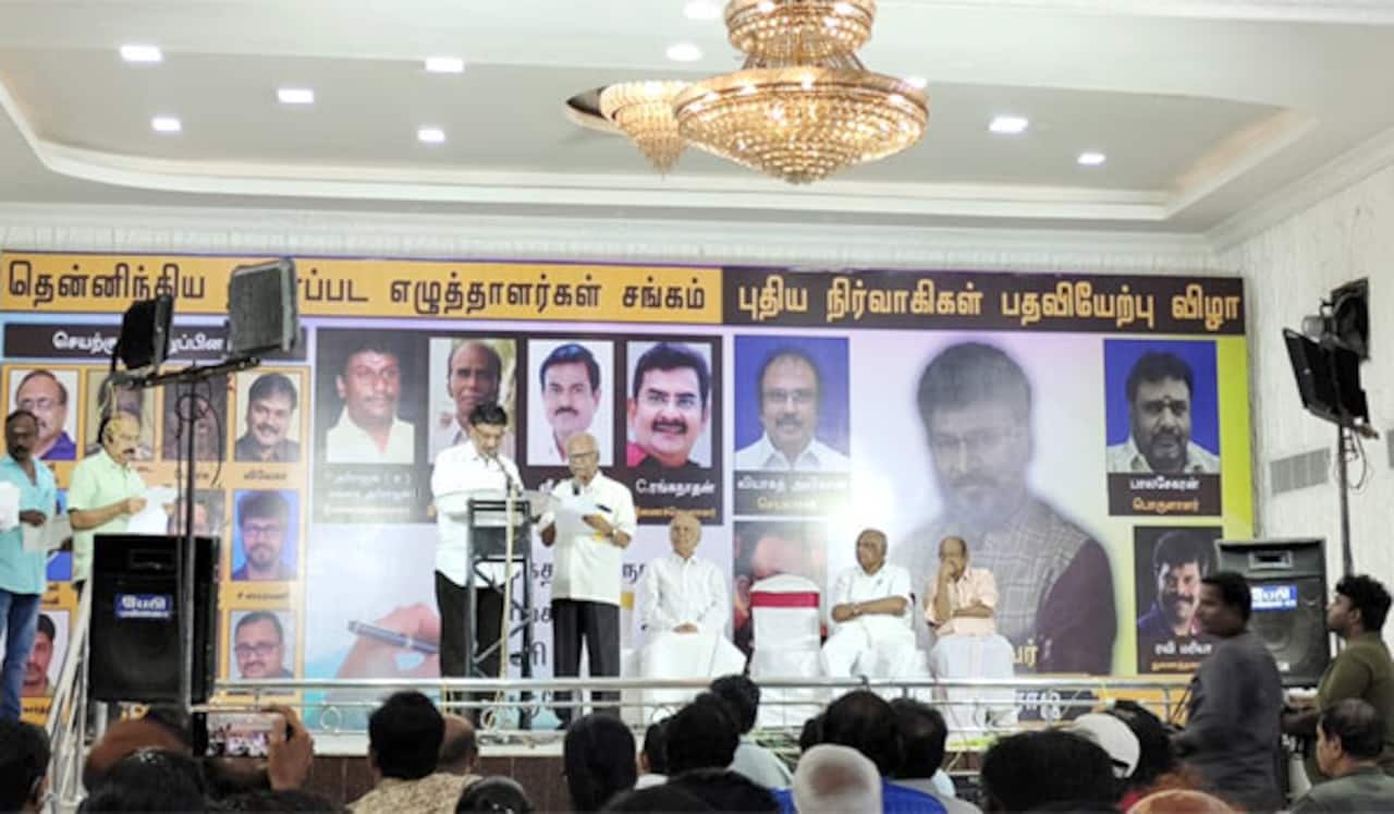 எழுத்தாளர் சங்க தலைவராக கே.பாக்யராஜ் பதவி ஏற்பு