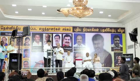 எழுத்தாளர் சங்க தலைவராக கே.பாக்யராஜ் பதவி ஏற்பு
