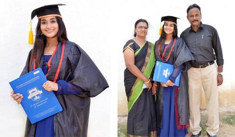 படிப்பை முடித்தை கையோடு சீரியலிலிருந்து விலகிய காவ்யா