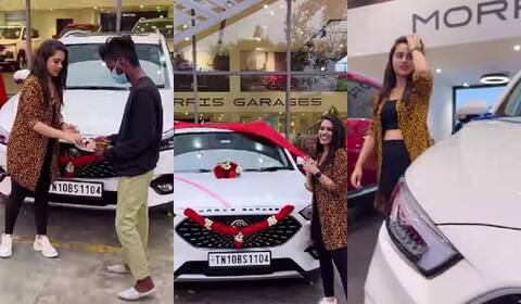 புதிதாக கார் வாங்கிய ஆர்த்தி சுபாஷ் : வாழ்த்துகளை குவிக்கும் ரசிகர்கள்