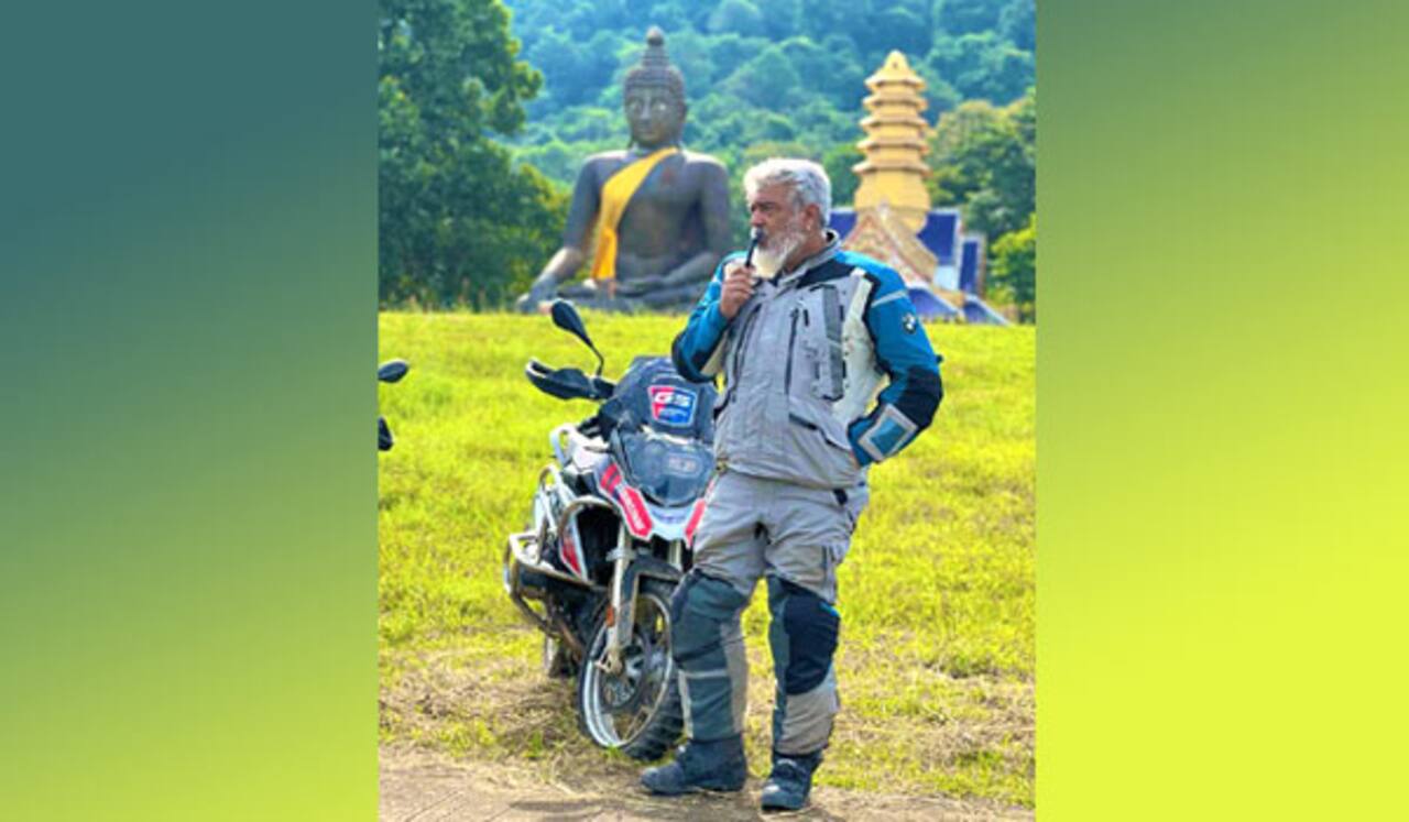 அமைதிக்கு முன்பு ஒரு புயல் : அஜித் போட்டோ வைரல்