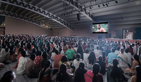 ஈஷா யோகா மையத்தில்  காந்தாரா