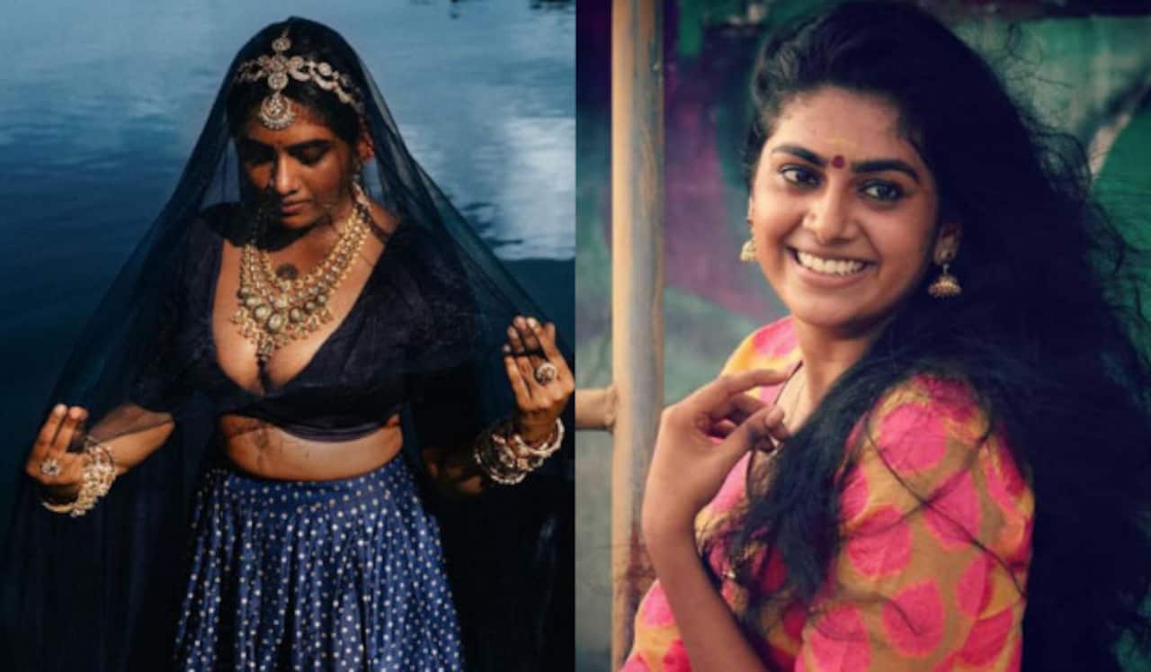 அதிரடி கவர்ச்சியால் அதிரவைத்த நிமிஷா சஜயன்