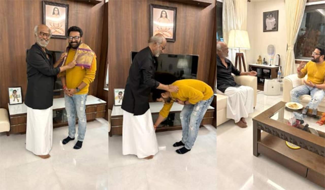 காந்தாரா ரிஷப் ஷெட்டியை நேரில் அழைத்து பாராட்டிய ரஜினி