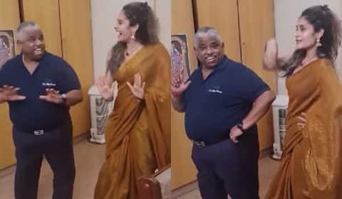 ஸ்ருதிகா உடன் நடனமாடிய செப் தாமு