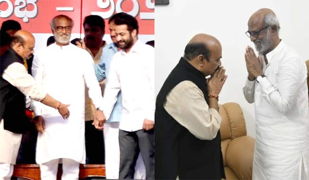 கன்னடத்தில் பேசிய ரஜினிகாந்த்திற்கு நன்றி சொன்ன கர்நாடகா முதல்வர்