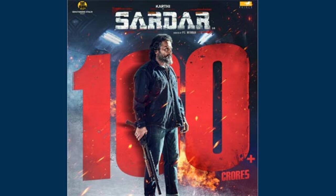 ரூ.100 கோடி வசூலித்த சர்தார்: அதிகாரபூர்வ அறிவிப்பு