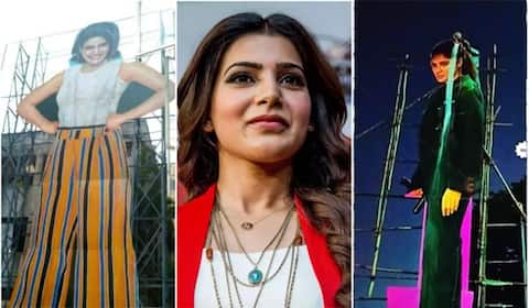 சமந்தாவின் கட்அவுட்டுக்கு பாலாபிஷேகம் செய்த தெலுங்கு ரசிகர்கள்!