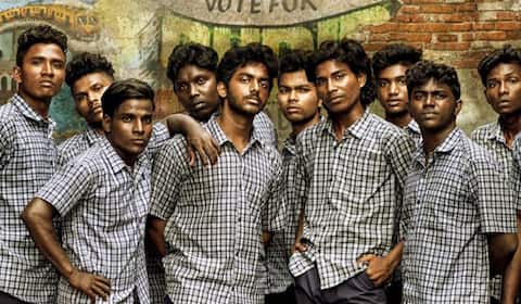 ரங்கோலியில் பள்ளி மாணவர்களின் கதை