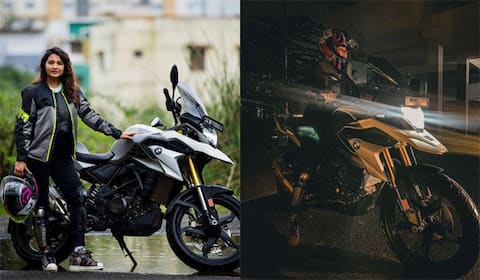 பைக் ரைடிங்கில் ஆர்வம் காட்டும் சரண்யா