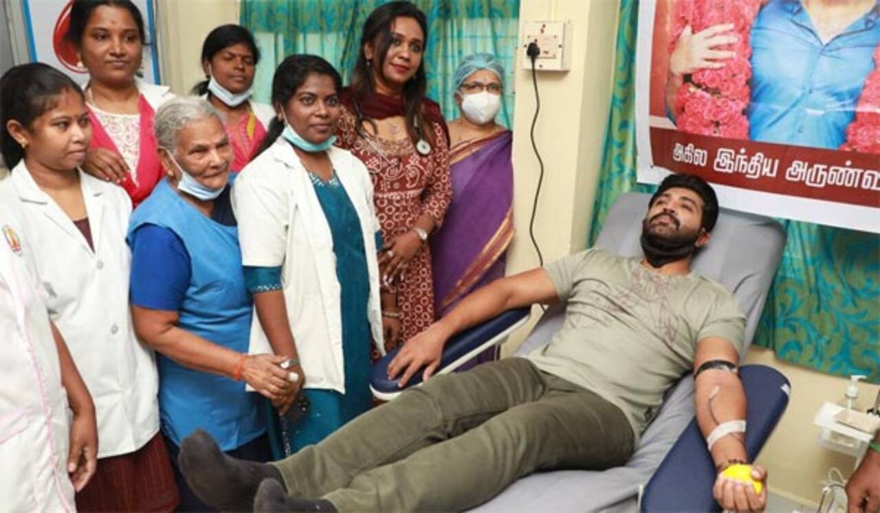 தனது பிறந்தநாளில் ரத்த தானம் செய்த அருண் விஜய்