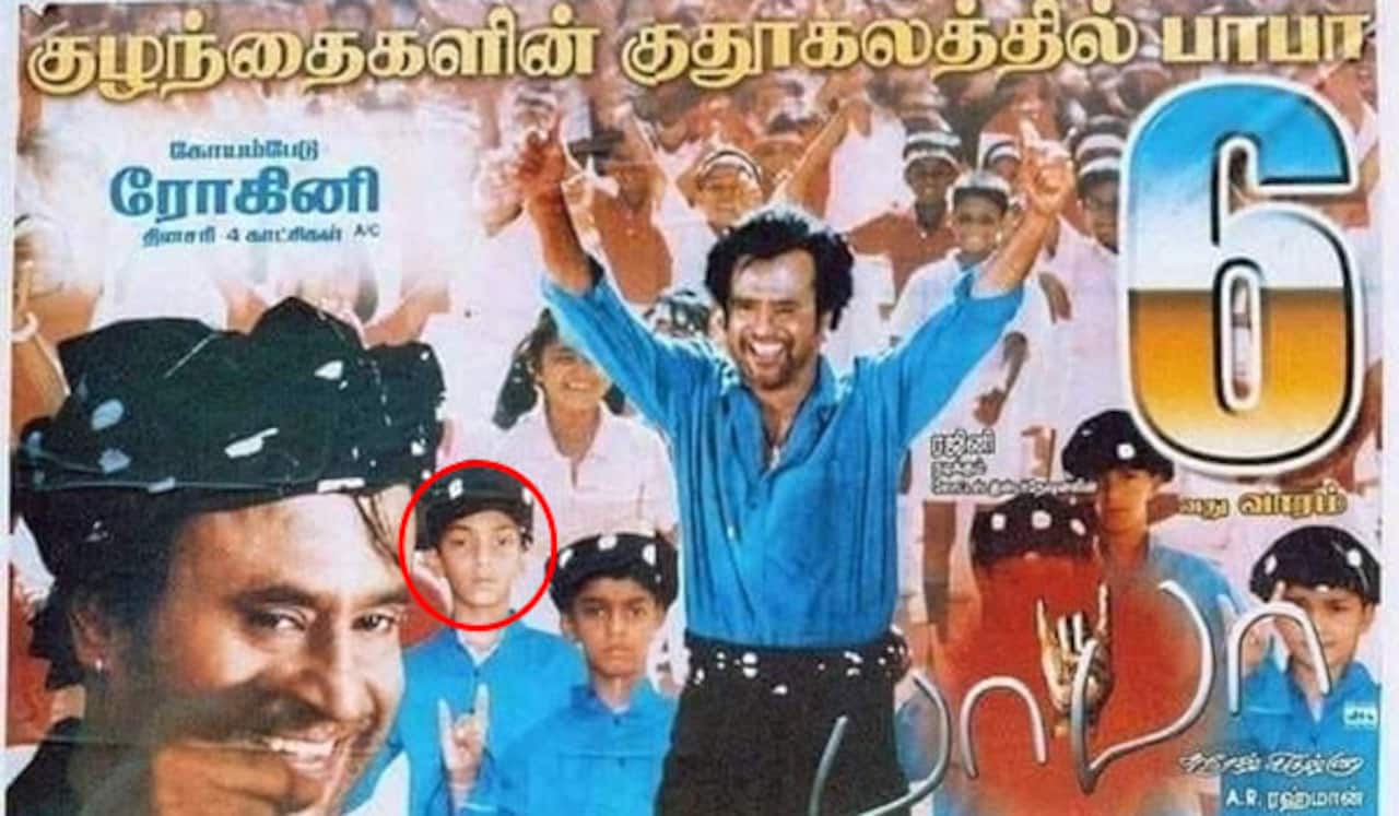 பாபா படத்தில் அனிருத் : வைரலான போஸ்டர்