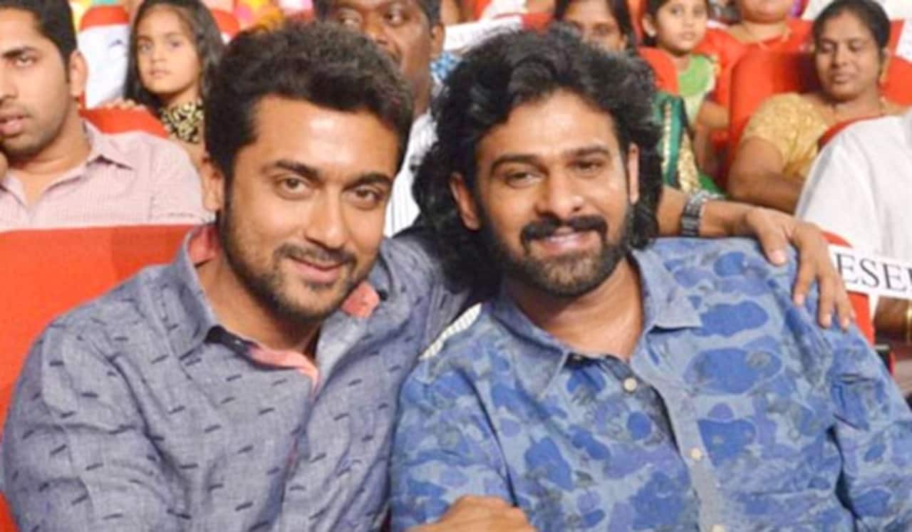 நள்ளிரவு வரை காத்திருந்து சூர்யாவுக்கு பிரியாணி பரிமாறிய பிரபாஸ்