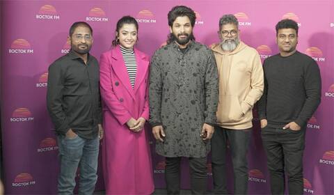 ரஷ்யாவில் புஷ்பா படக்குழு