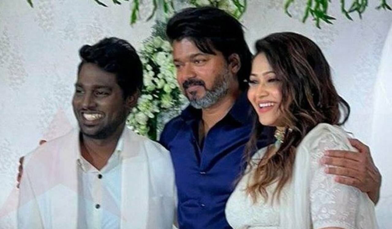 பிரியா அட்லீயின் வளைகாப்பு நிகழ்ச்சியில் பங்கேற்ற விஜய்