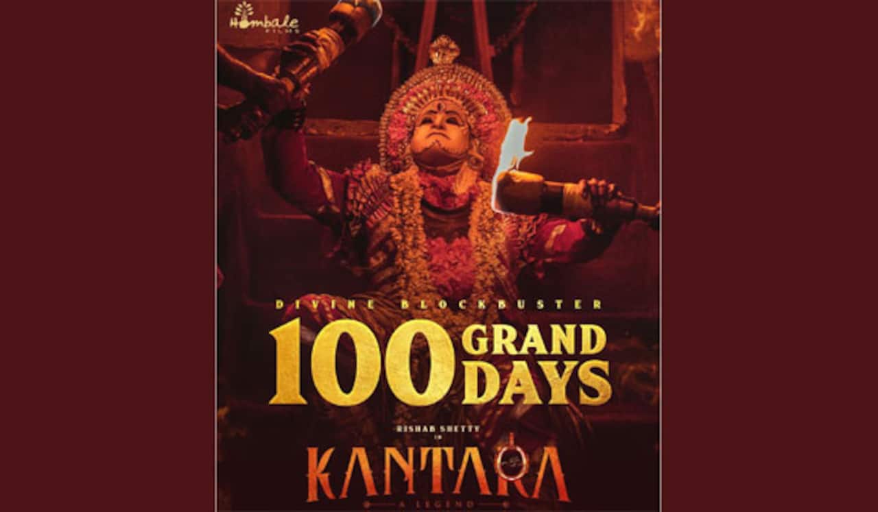 100 நாட்களைக் கடந்த காந்தாரா