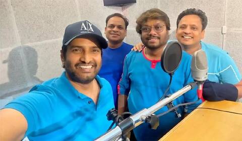 கிக் பட டப்பிங்கை முடித்த சந்தானம்!