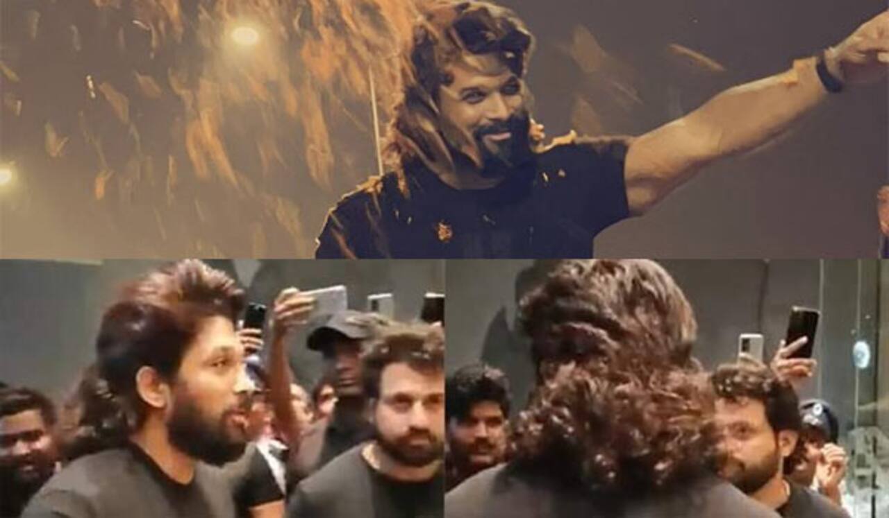 புதிய தோற்றத்தில் புஷ்பா 2 படப்பிடிப்பில் அல்லு அர்ஜுன்