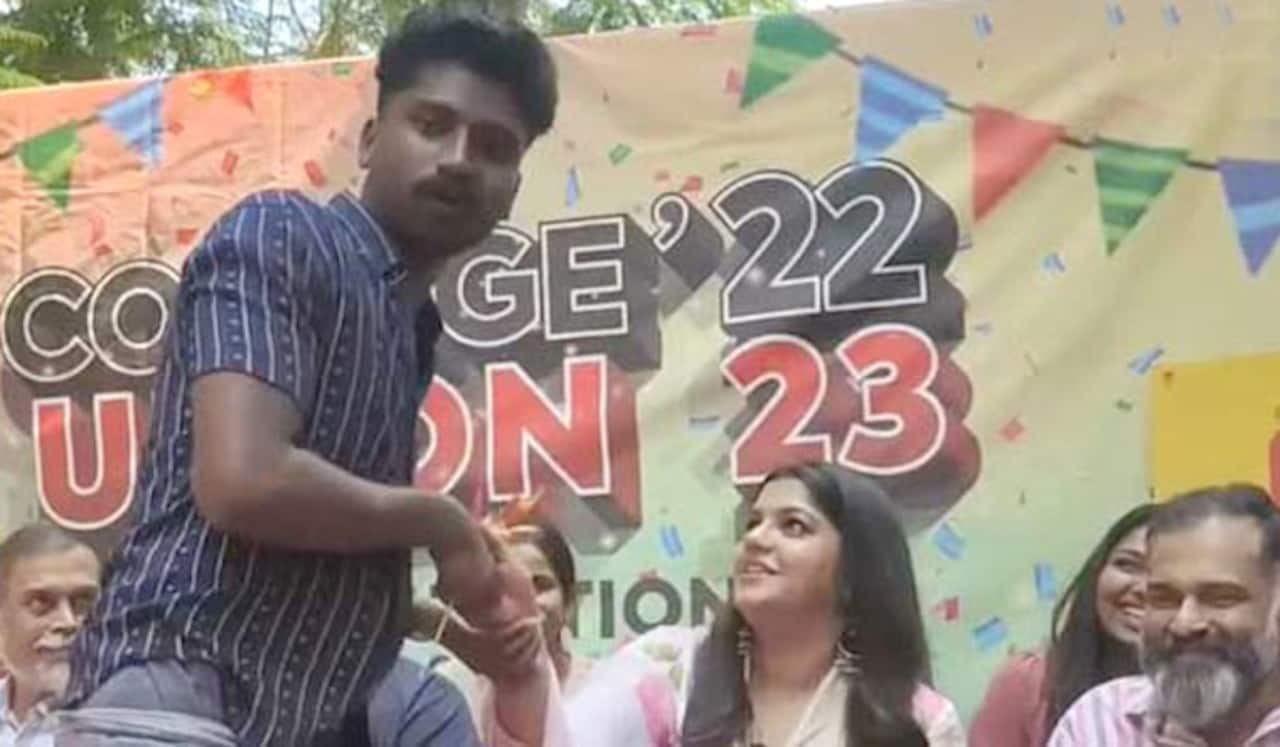 அபர்ணாவிடம் அத்துமீறிய மாணவர் சஸ்பெண்ட் : மன்னிப்பு கேட்டது மாணவர் சங்கம்