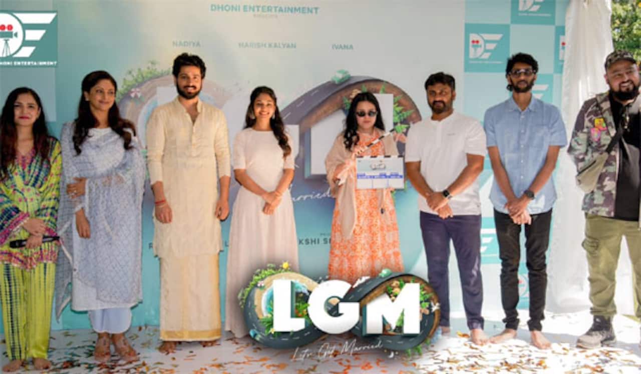 தோனி தயாரிக்கும் முதல் தமிழ்ப்படம் எல்.ஜி.எம் : சென்னையில் ஆரம்பம்