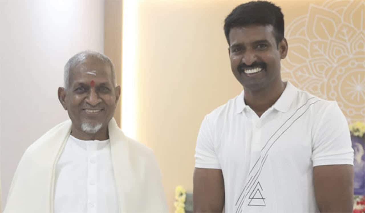 இளையராஜா இசையில் விடுதலை பாடல் ; அப்பா அம்மா செய்த புண்ணியம் - சூரி நெகிழ்ச்சி