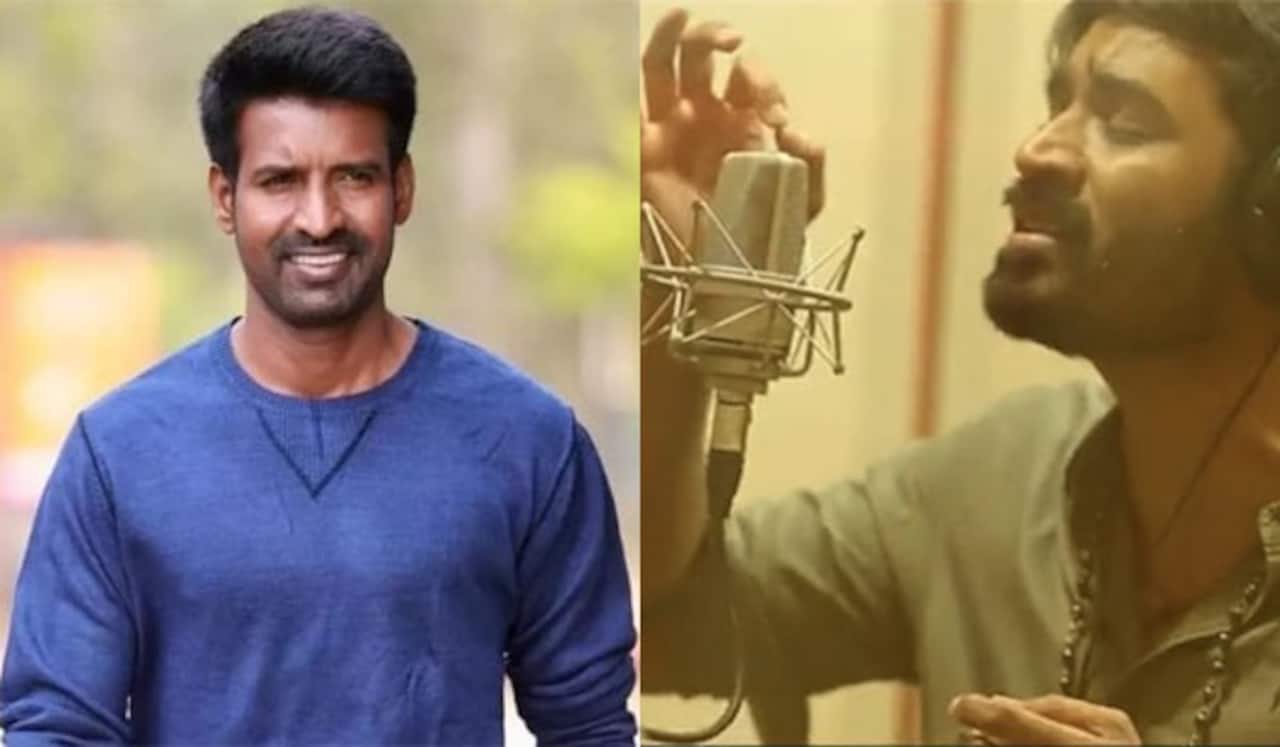 ‛விடுதலை பாடல் ; நன்றி சொன்ன சூரி - லவ் யு சொன்ன தனுஷ்