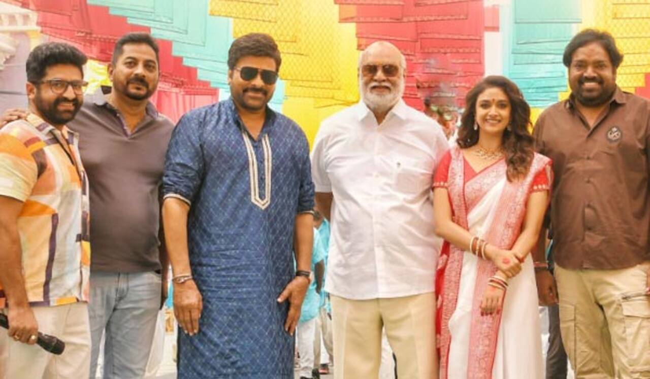 போலா சங்கர் செட்டுக்கு விசிட் அடித்த சீனியர் இயக்குனர் ராகவேந்திரா ராவ்