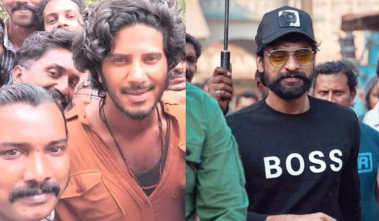 துல்கர் பட செட்டில் டொவினோ தாமஸ் : கெஸ்ட் ரோலில் நடிக்கிறாரா?