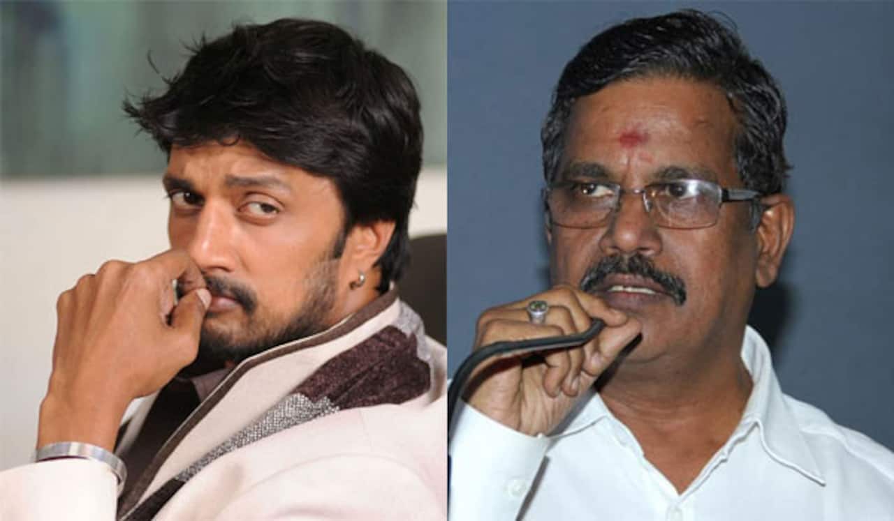 கிச்சா சுதீப்புடன் இணையும் தாணு?