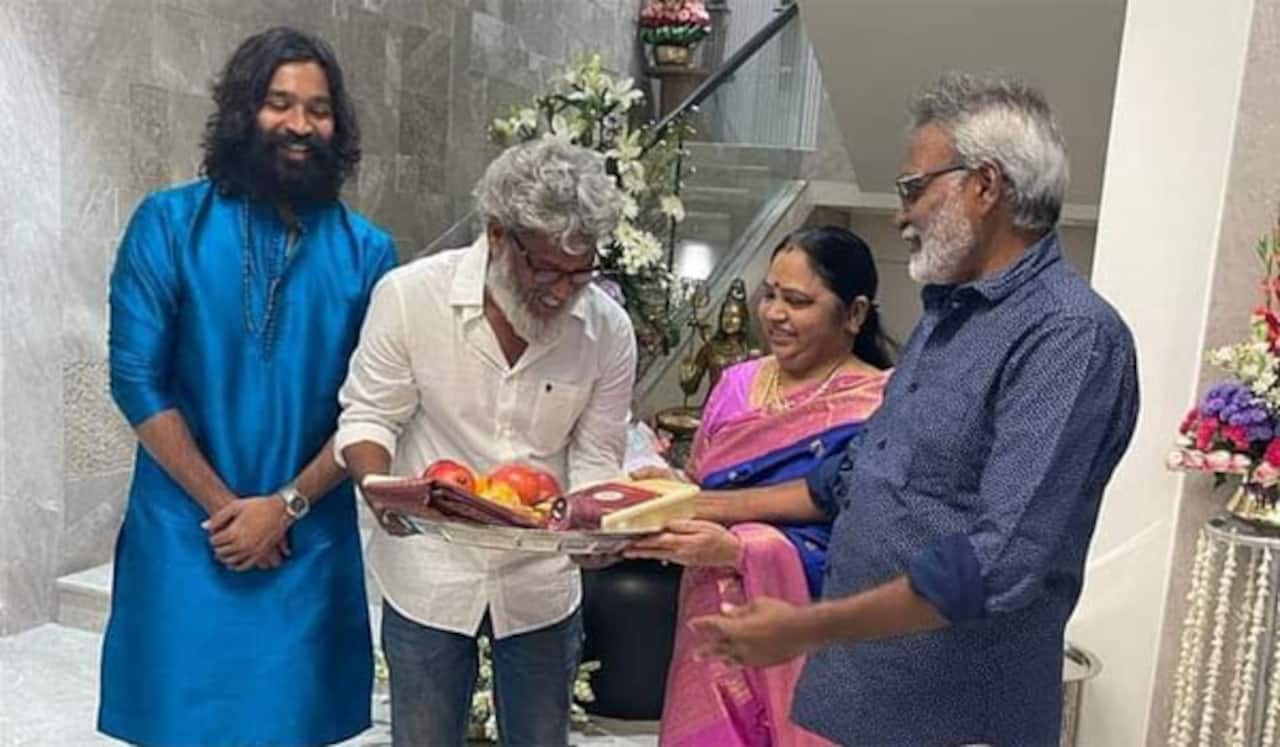 சிவராத்திரி சிறப்பு பூஜையில் தனுஷ்