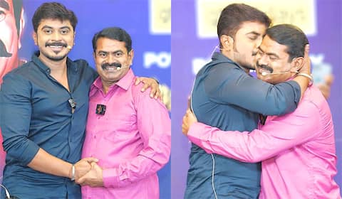 சீமானின் அன்பு தம்பி நான் : பாசமழை பொழிந்த பிக்பாஸ் அசீம்