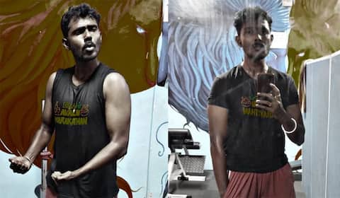 விரைவில் ரீ-என்ட்ரி : ஜிம்மில் வெறித்தனமாக வொர்க்-அவுட் செய்யும் ராகவேந்திரன் புலி