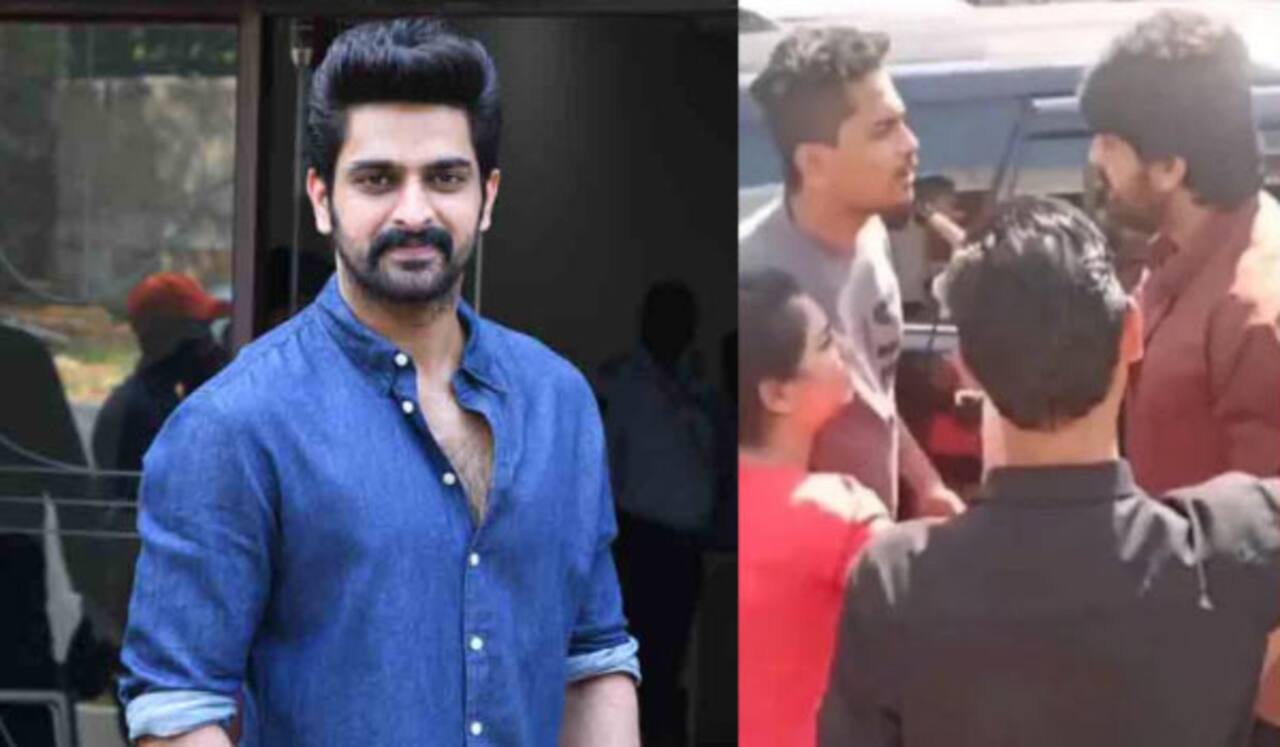 நடுரோட்டில் தோழியை அறைந்த இளைஞனை மன்னிப்பு கேட்க வைத்த நாக சவுர்யா