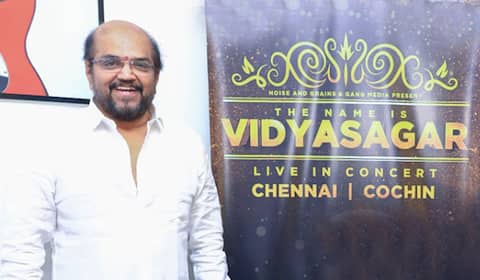 இசை நிகழ்ச்சி நடத்துகிறார் வித்யாசாகர்