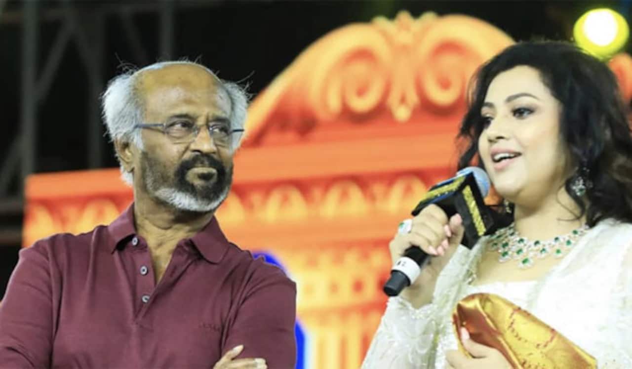 மீனா- 40  நிகழ்ச்சியில்  கலந்து கொண்ட ரஜினிகாந்த்