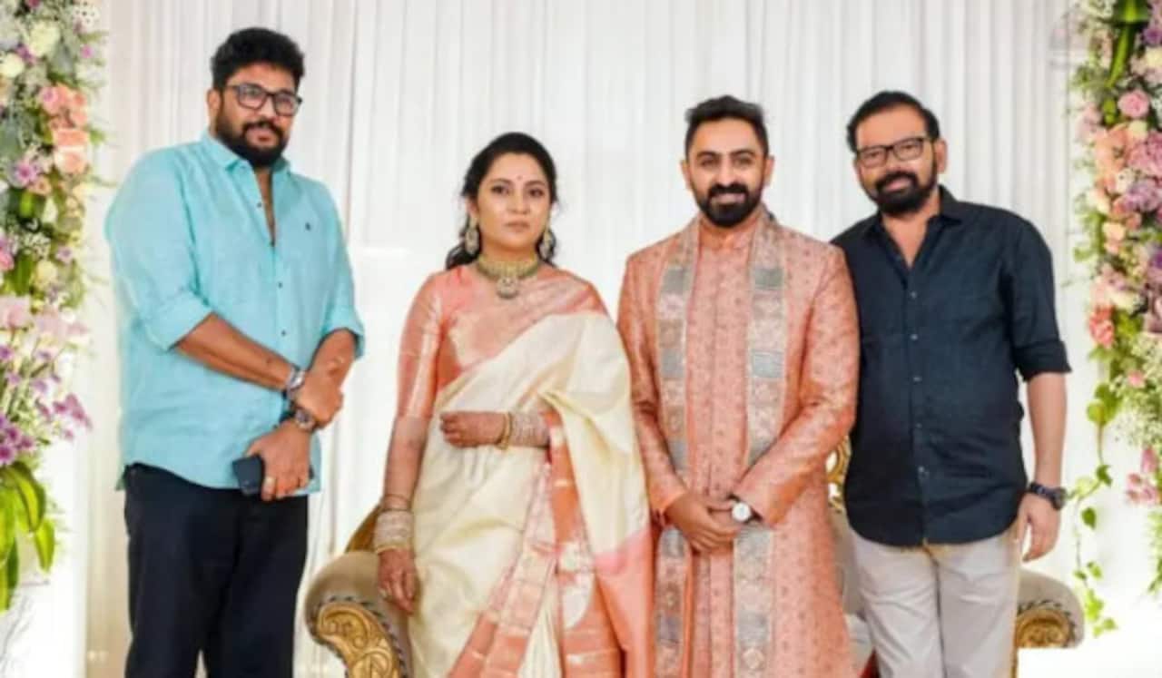 பெங்களூருவில் நடைபெற்ற ‛தனி ஒருவன் நடிகரின் திருமணம்