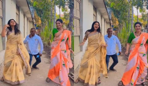 அருவி சீரியல் இயக்குநர் நடிகைகளுடன் குத்தாட்டம்