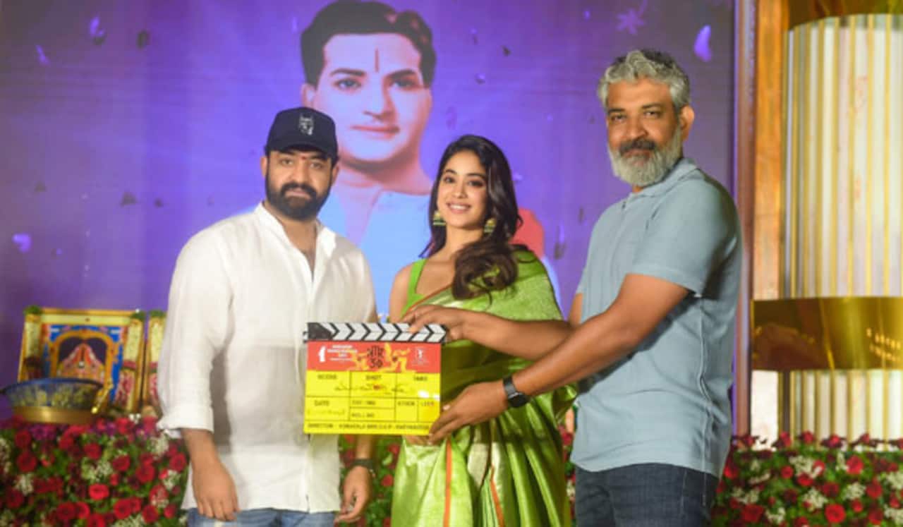 ஜூனியர் என்டிஆரின் 30வது படத்தை தொடங்கி வைத்தார் ராஜமவுலி